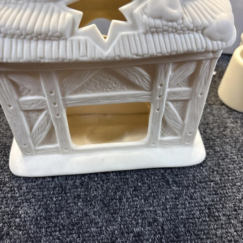 PartyLite~O Holy Night~Manger/Angel/Wisemen~Candle Holders~Set of 3~IOB